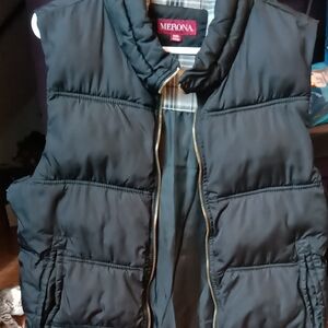 Merona Black Puffer Vest